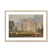 View of Hampton Court, Herefordshire, from the Northwest Framed & Mounted Print