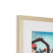 Japanese birds and flowers Framed & Mounted Print