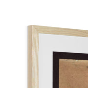 Standing Female Nude from the Back Framed & Mounted Print