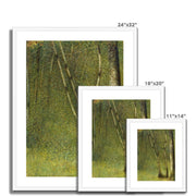 The Forest at Pontaubert Framed & Mounted Print