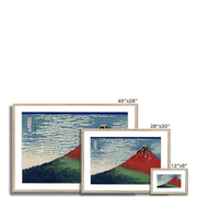 Fine Wind, Clear Morning Framed & Mounted Print