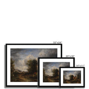 The Valley Farm Framed & Mounted Print