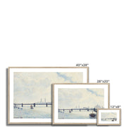 Charing Cross Bridge, London Framed & Mounted Print