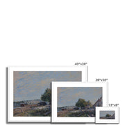 Saint Mammes-Morning Framed & Mounted Print