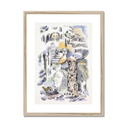 Design for Urne Buriall–Ghosts Framed & Mounted Print