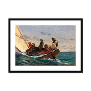 The Flirt Framed & Mounted Print