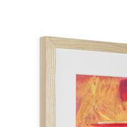 Winter Landscape in Moonlight Framed & Mounted Print