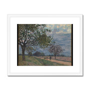 The Road from Versailles to Louveciennes Framed & Mounted Print