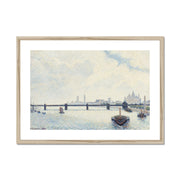 Charing Cross Bridge, London Framed & Mounted Print