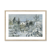 Piette's House at Montfoucault Framed & Mounted Print