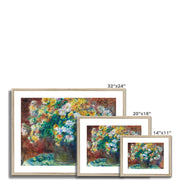 Chrysanthemums Framed & Mounted Print