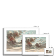 Cloud Study, Stormy Sunset Framed & Mounted Print