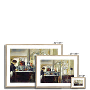 Bon Bock Cafe Framed & Mounted Print