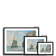 The Cliffs at Étretat Framed & Mounted Print