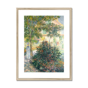 Camille Monet in the Garden at Argenteuil Framed & Mounted Print