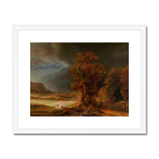 Landscape with the Good Samaritan Framed & Mounted Print