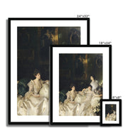 The Wyndham Sisters: Lady Elcho, Mrs. Adeane, and Mrs. Tennant Framed & Mounted Print