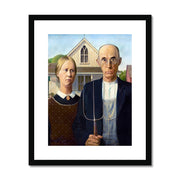 American Gothic Framed & Mounted Print