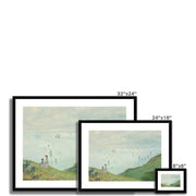 Cliffs at Pourville Framed & Mounted Print