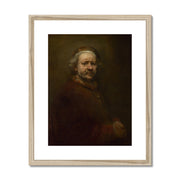 Self Portrait at the Age of 63 Framed & Mounted Print