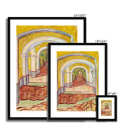 Corridor in the Asylum Framed & Mounted Print