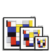 Composition A Framed & Mounted Print