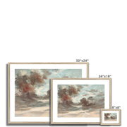 Cloud Study, Stormy Sunset Framed & Mounted Print