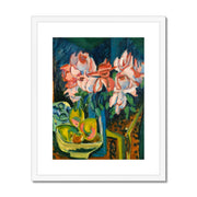 Pink Roses Framed & Mounted Print