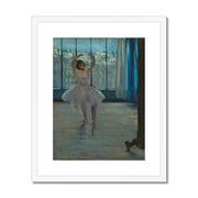 Dancer in Front of the Window Framed & Mounted Print