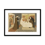 The pilgrims of Emmaus Framed & Mounted Print