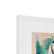 Landscape with Animals Framed & Mounted Print