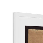 Standing Female Nude from the Back Framed & Mounted Print