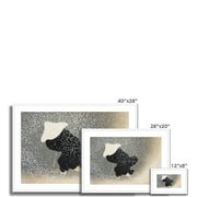 Snow from Momoyogusa - Flowers of a Hundred Generations Framed & Mounted Print