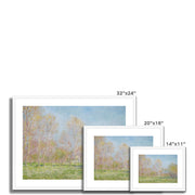 Spring in Giverny Framed & Mounted Print