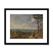 Hampstead Heath Looking Towards Harrow Framed & Mounted Print