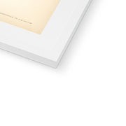 Hybrid between common house-martin and barn swallow Framed & Mounted Print