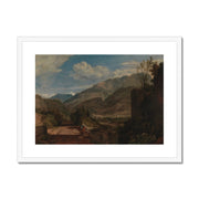 Chateaux de St. Michael, Bonneville, Savoy Framed & Mounted Print