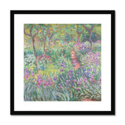 The Artist’s Garden in Giverny Framed & Mounted Print