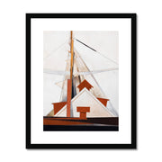 Masts Framed & Mounted Print