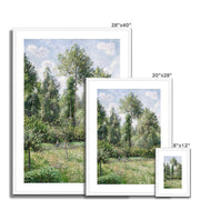 Poplars, Éragny Framed & Mounted Print