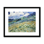 Landscape from Saint-Rémy Framed & Mounted Print