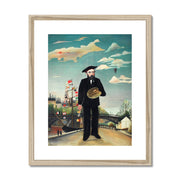 Myself: Portrait – Landscape Framed & Mounted Print