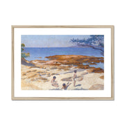 Beach at Cabasson Framed & Mounted Print