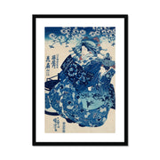 Ogiya uchi Hanaogi Framed & Mounted Print