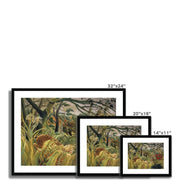 Tiger in a Tropical Storm Framed & Mounted Print