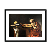 Saint Jerome Writing Framed & Mounted Print