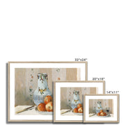 Still Life with Apples and Pitcher Framed & Mounted Print