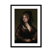 Portrait of Doña Isabel de Porcel Framed & Mounted Print