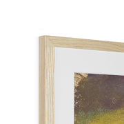 Pathway in a Field Framed & Mounted Print