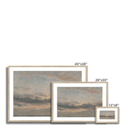 A Cloud Study, Sunset Framed & Mounted Print
